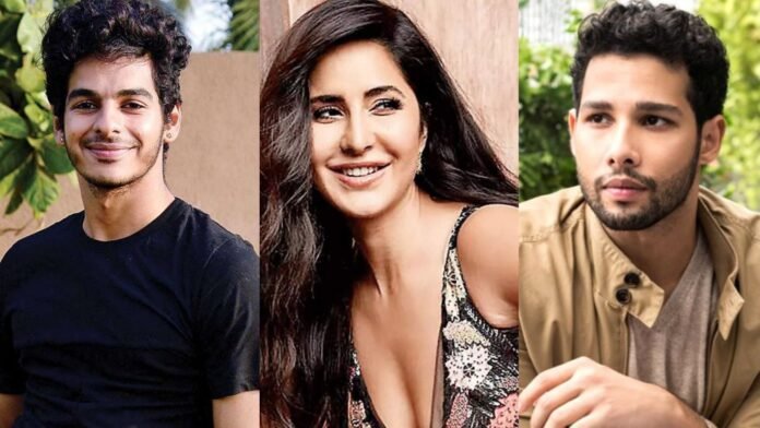 Katrina Kaif raps with Ishaan and Siddhant is a BTS video celebrating her birthday.