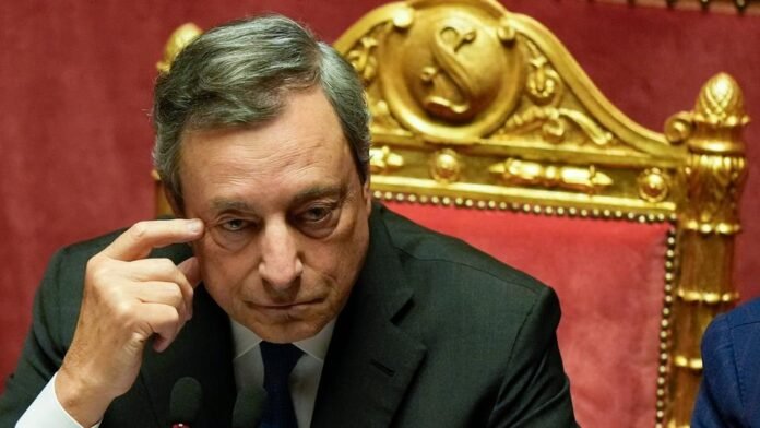 As the crisis gets worse, Italian Prime Minister Mario Draghi steps down.